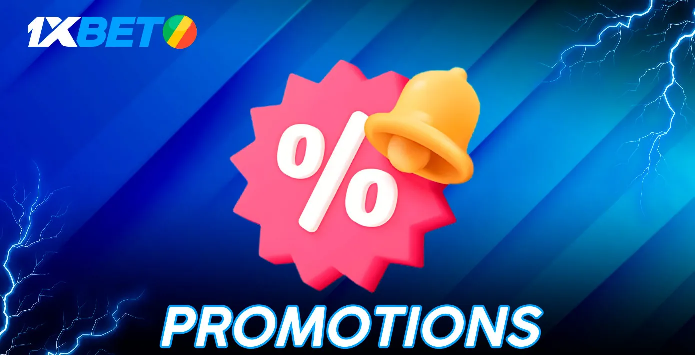 Obtenez des avantages exclusifs avec les codes promotionnels 1xBet au Congo