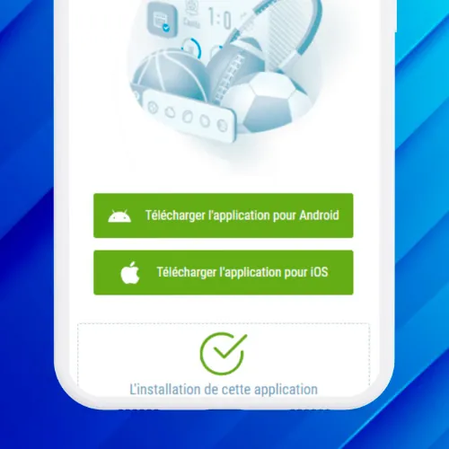Téléchargez l'application 1xBet sur iOS ou Android,